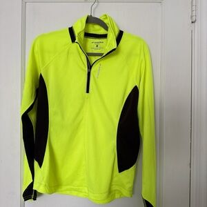 Brooks Vibrant Yellow and Black Women's Pullover